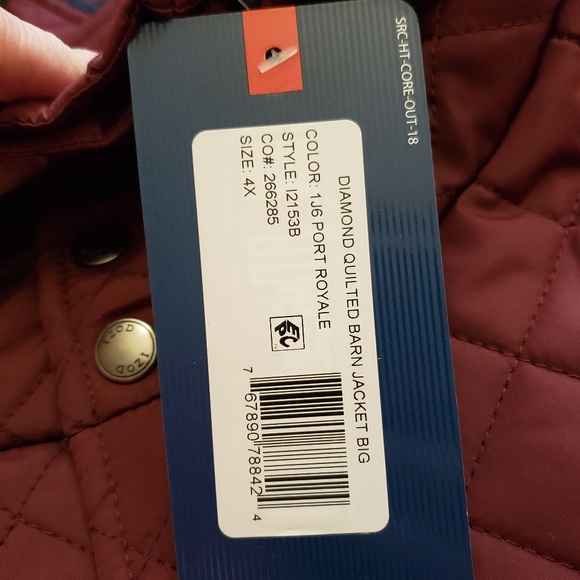🎉HP🎉Izod Diamond quilted Barn Jacket - Picture 7 of 9